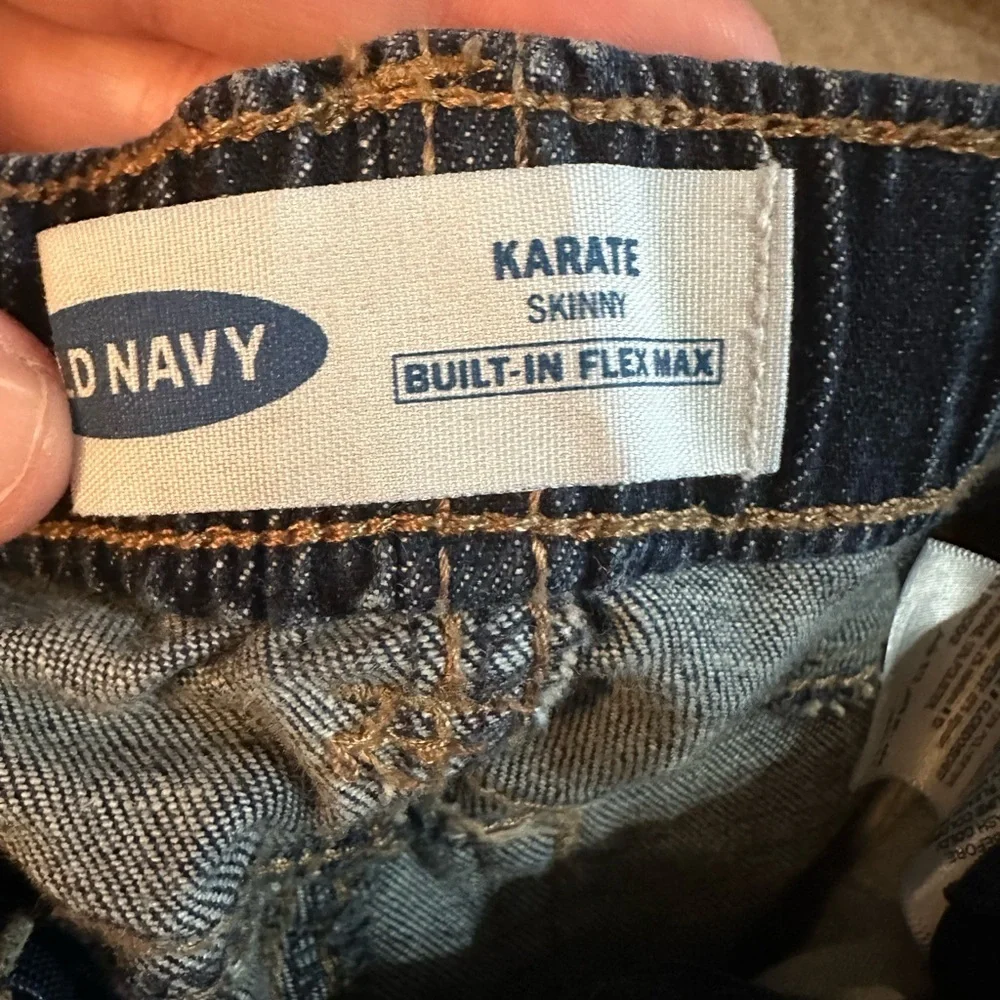 Old Navy Kids Dark Blue Skinny/Slim Jeans